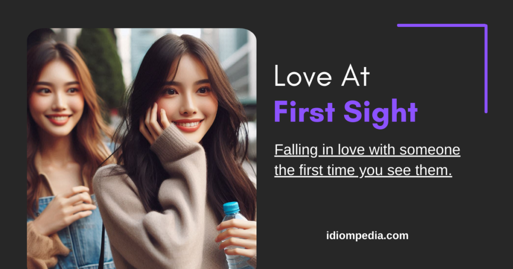 love at first sight romantic idiom